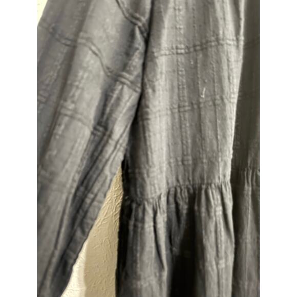 Draper James Black Long Sleeve Babydoll Dress XL - Picture 3 of 5